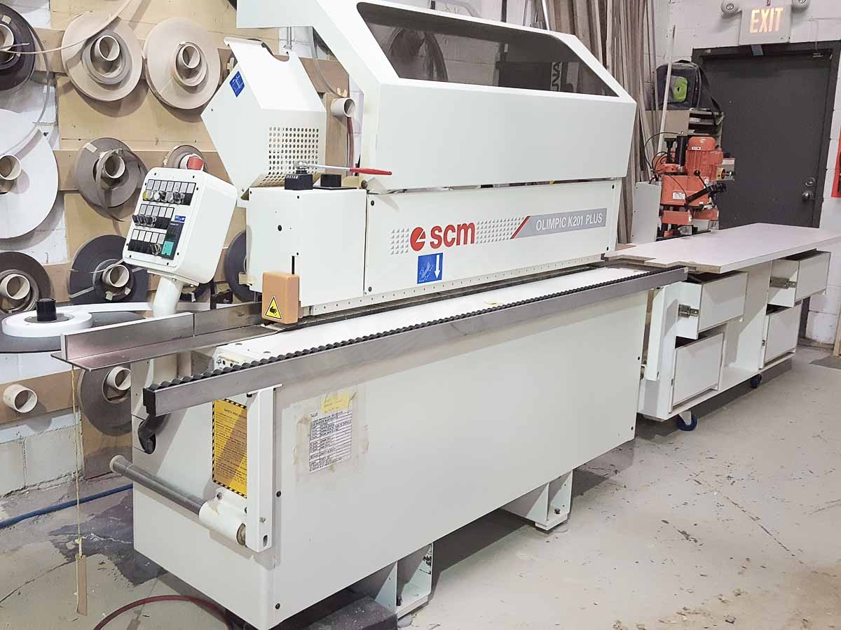 Used SCM Olimpic K201 Plus Edgebander – Coast Machinery Group