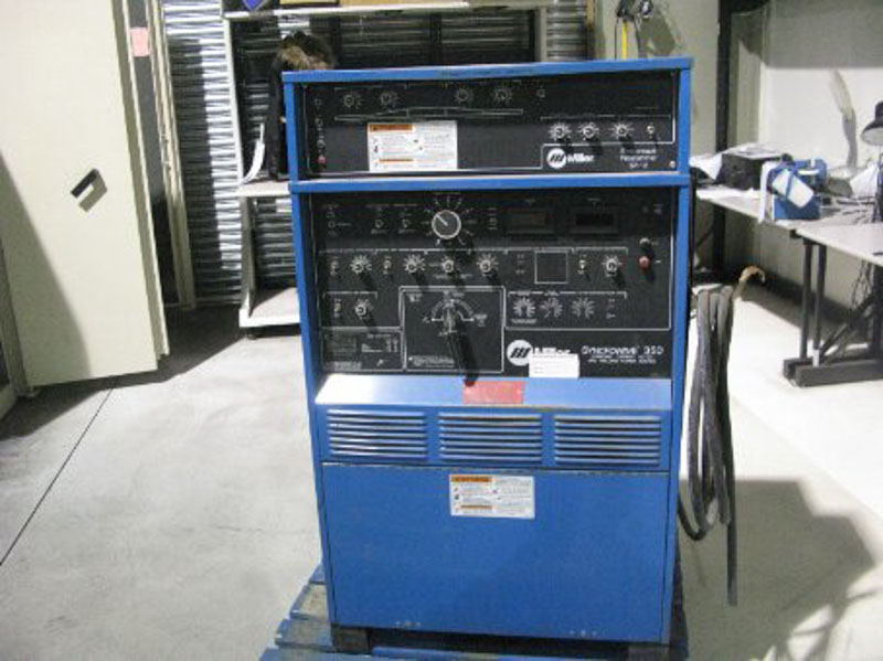 Used Syncrowave 350 Miller Constant Current Welder Coast Machinery Group