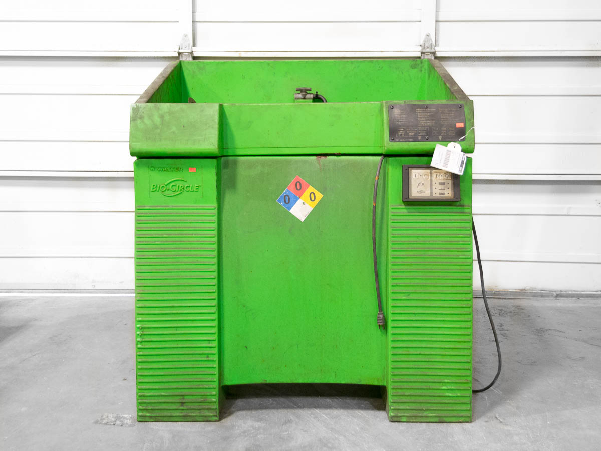 Used Walter BIO Circle BR200B Parts Washer Coast Machinery Group