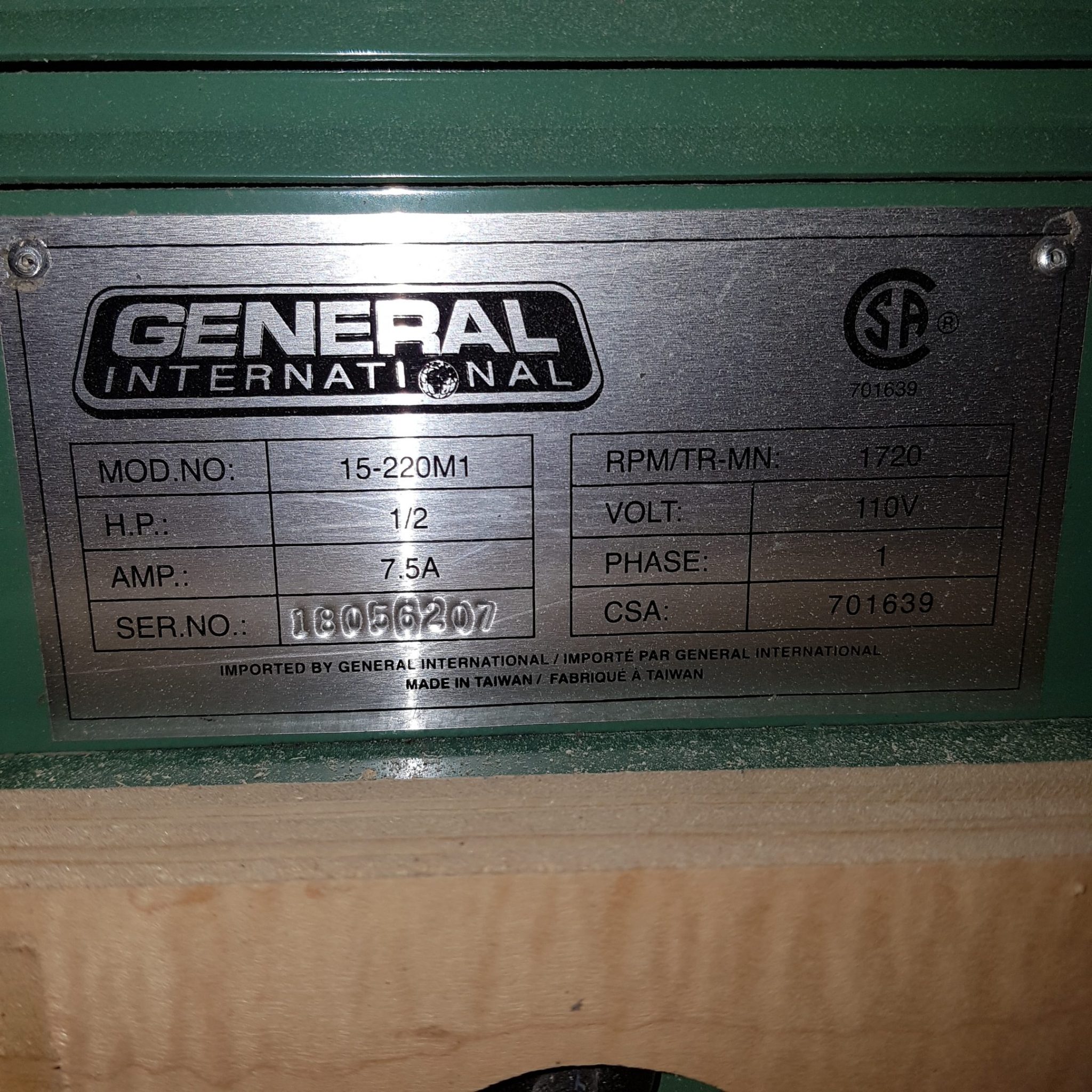 Used General 15220M1 Oscillating Spindle Sander Coast Machinery Group