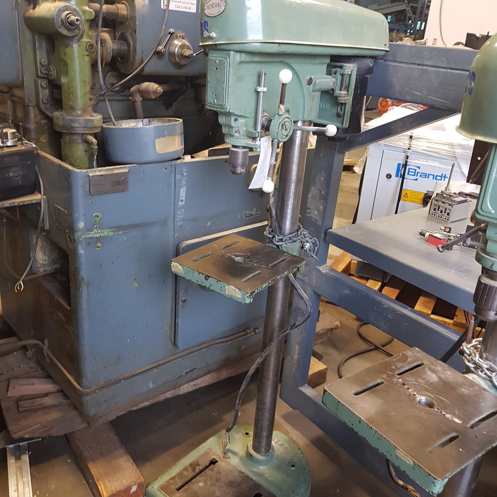 Used General Drill Press Coast Machinery Group