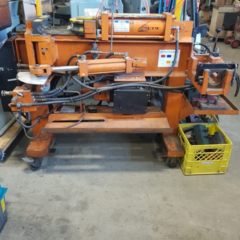 Used HUTH Tubing Bender set of Tooling Coast Machinery Group