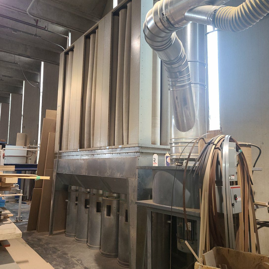 Used Dantherm 20 HP Dust Collection System Coast Machinery Group