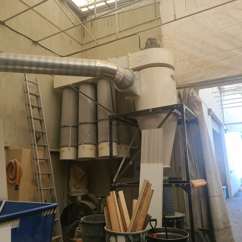 Used Oneida 20 HP Cyclone Dust Collector Coast Machinery Group