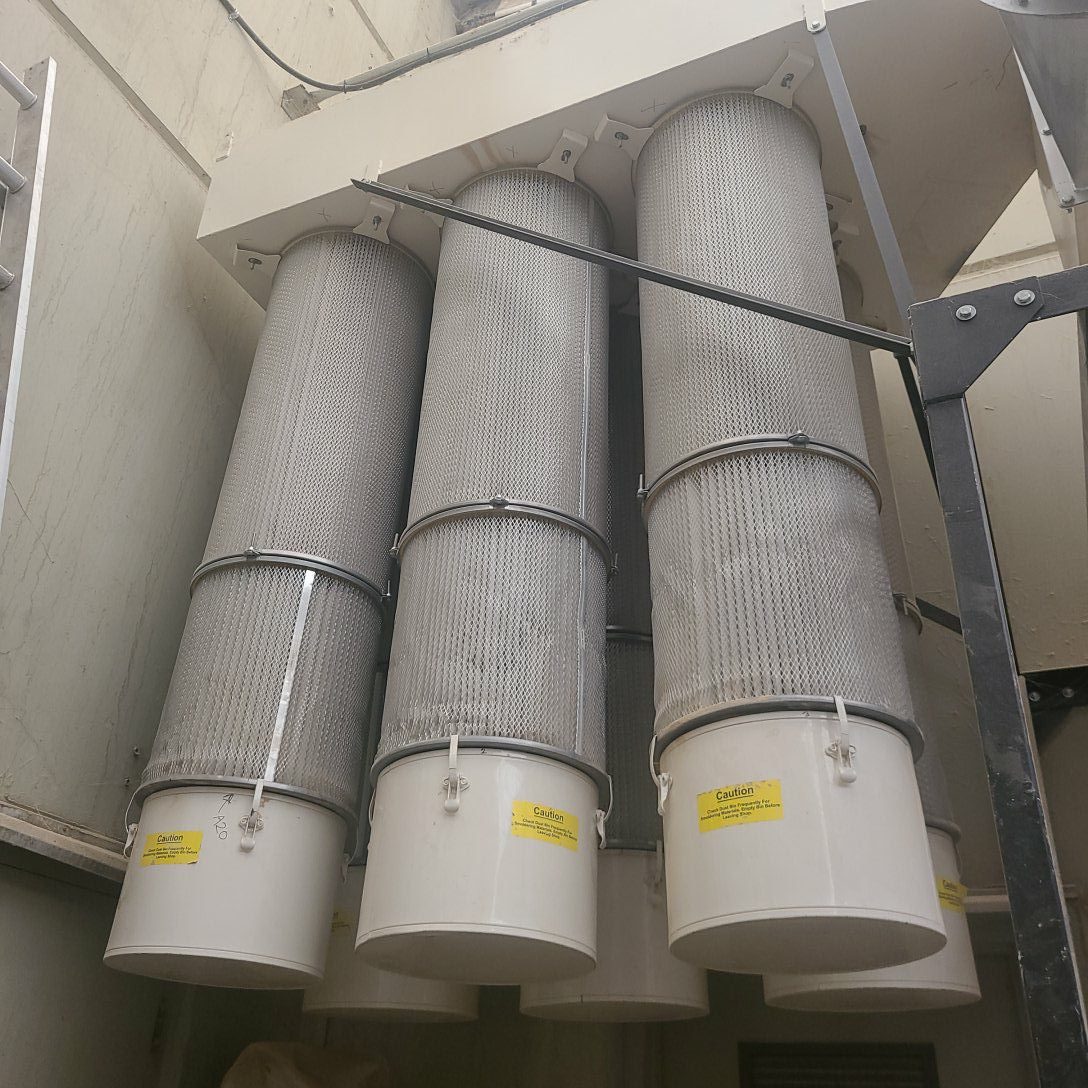 Used Oneida 20 HP Cyclone Dust Collector Coast Machinery Group