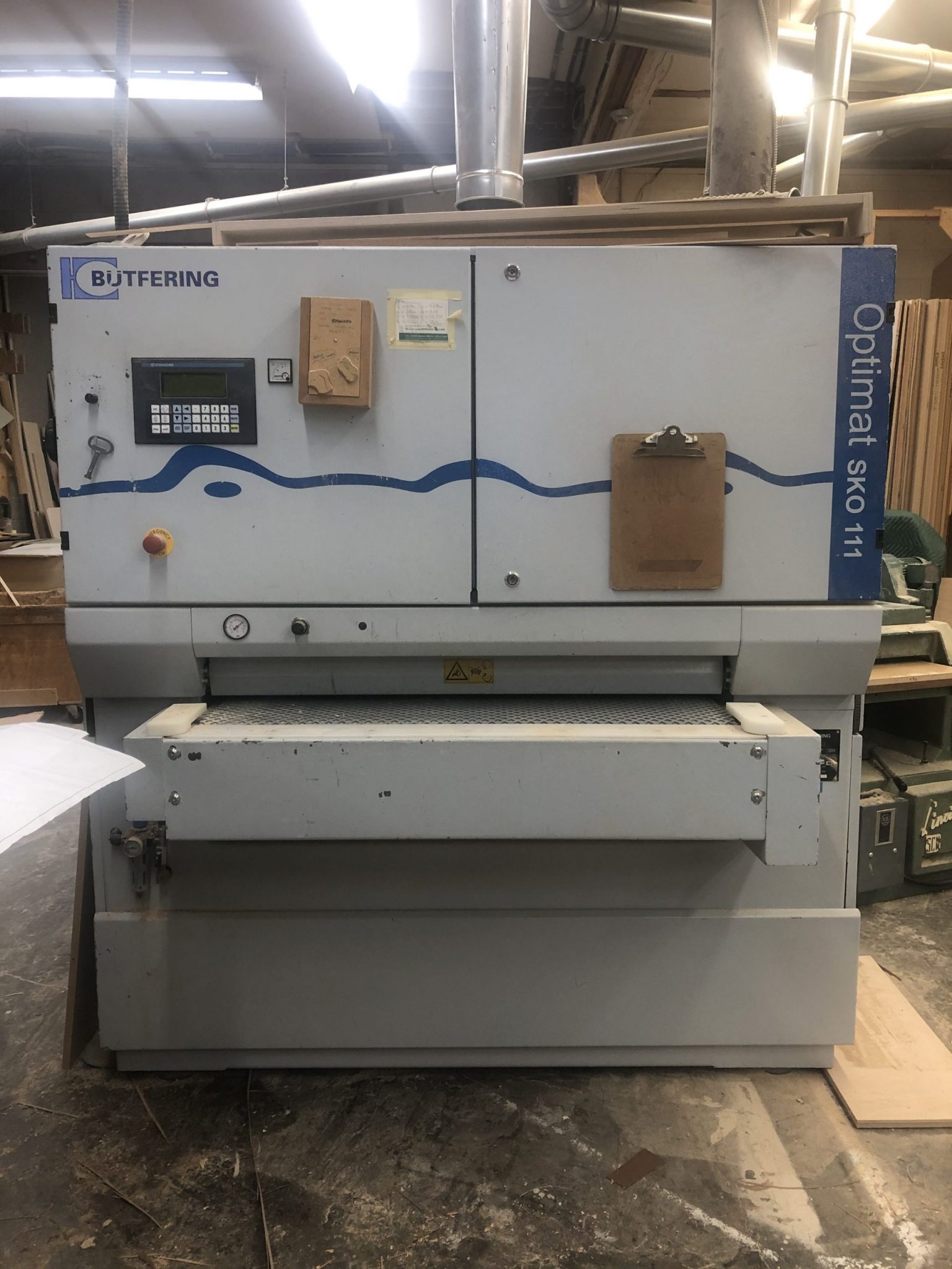 Used Butfering SKO 111C 43" Veneer Sander Coast Machinery Group