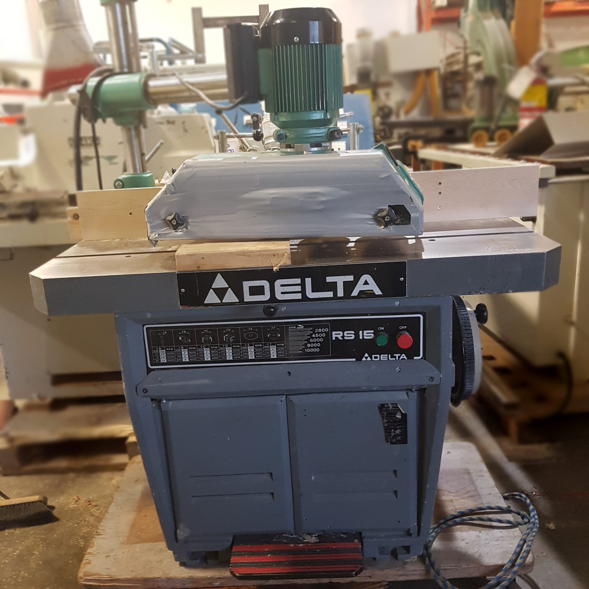 Delta wood shaper for cheap sale