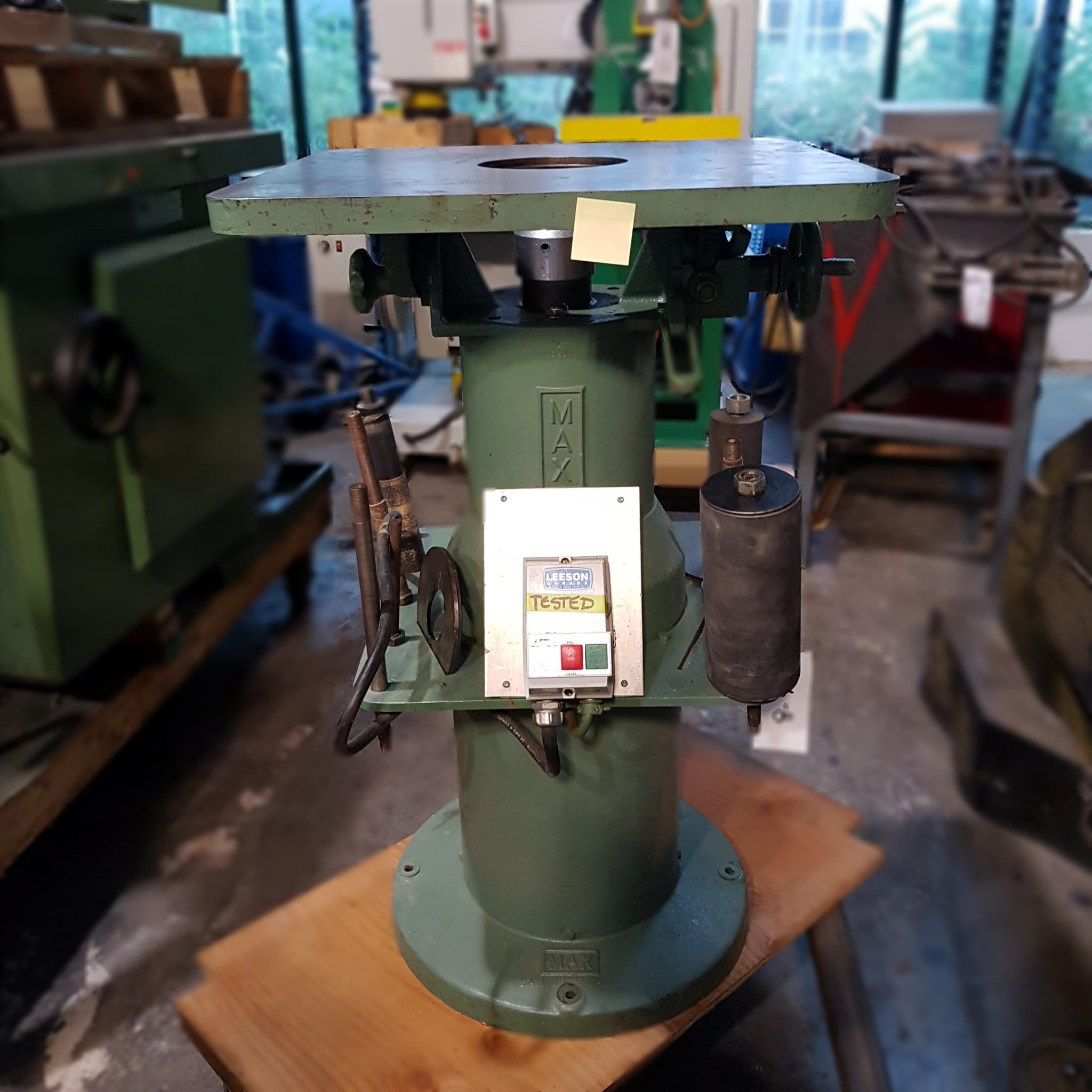 Used Max Tilting Spindle Sander Coast Machinery Group