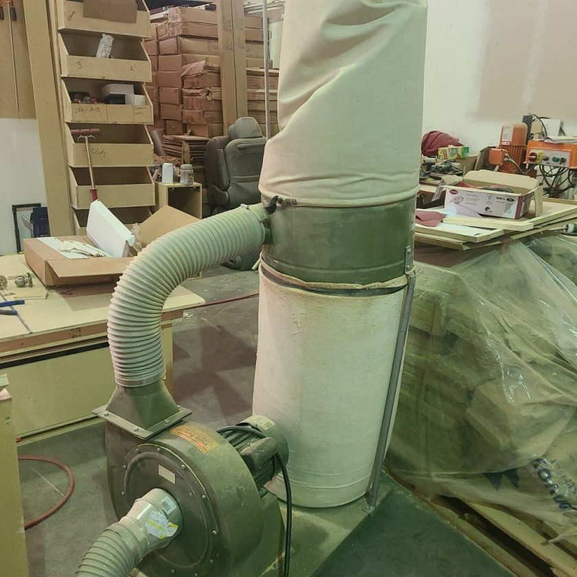 Used Busy Bee Single Bag Dust Collector Coast Machinery Group