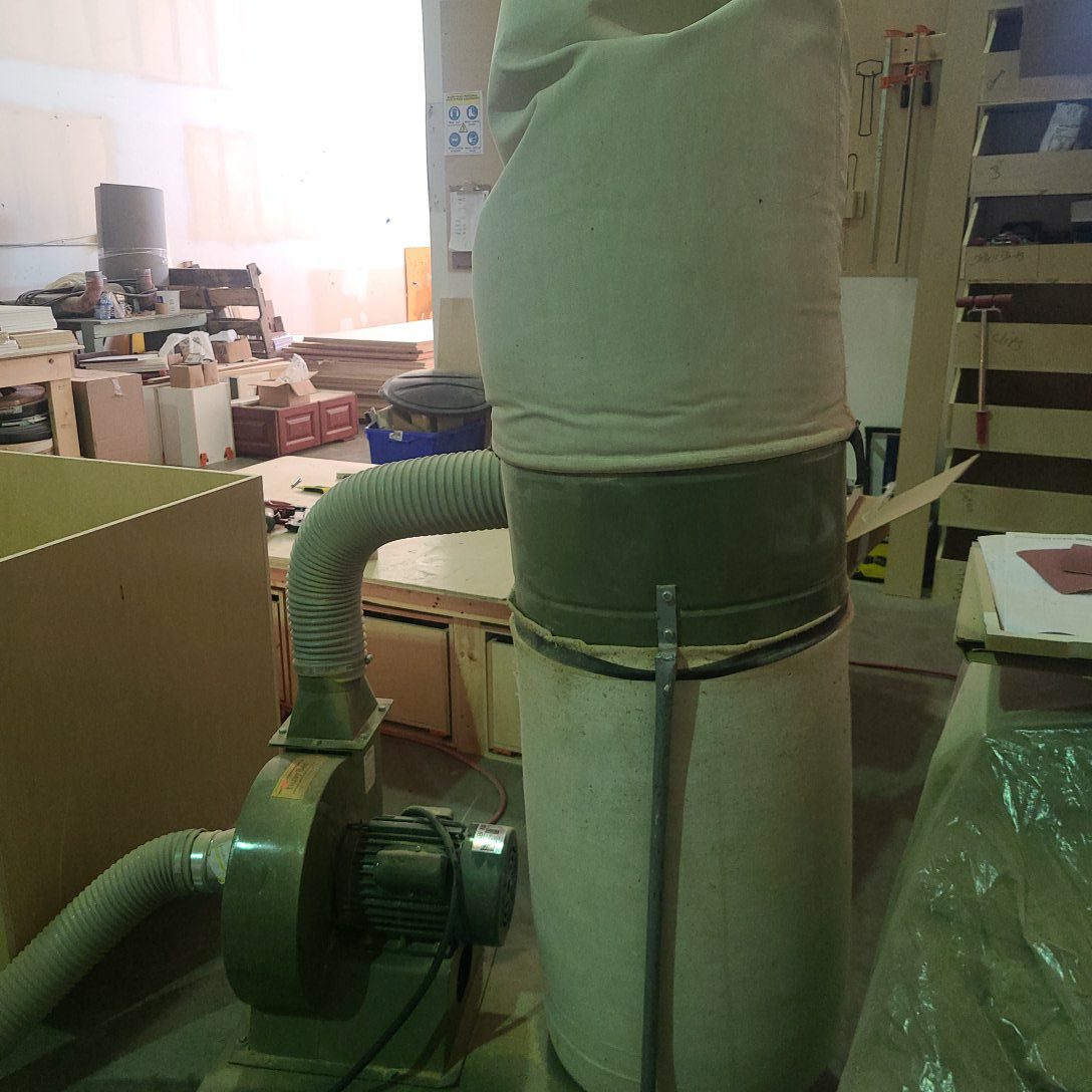 Used Busy Bee Single Bag Dust Collector Coast Machinery Group