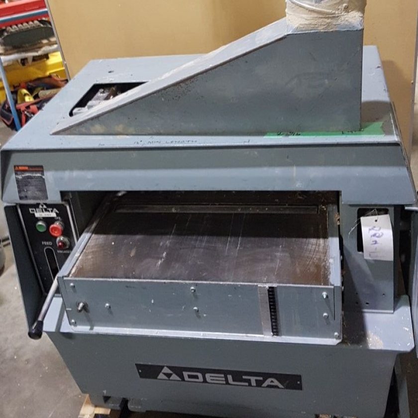 Used Delta 22602 Invicta Planer Coast Machinery Group