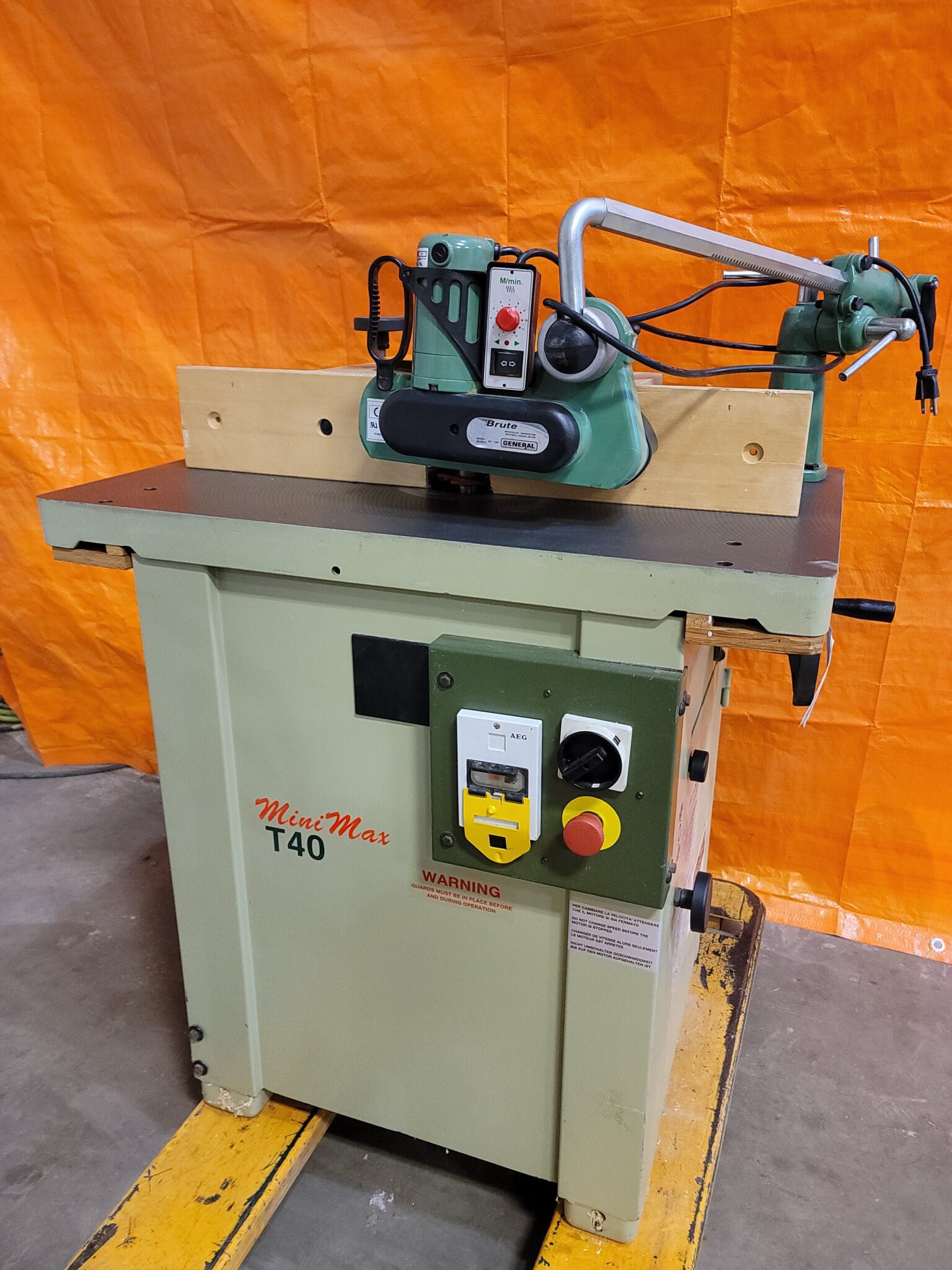 Used SCM MiniMax T40 Shaper – Coast Machinery Group