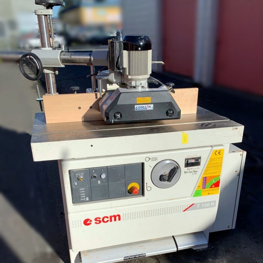 Used SCM T130 Shaper with Power Feed Coast Machinery Group