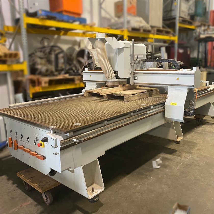 Used used flexicam stealth cnc router 5 x 10 table coast machinery