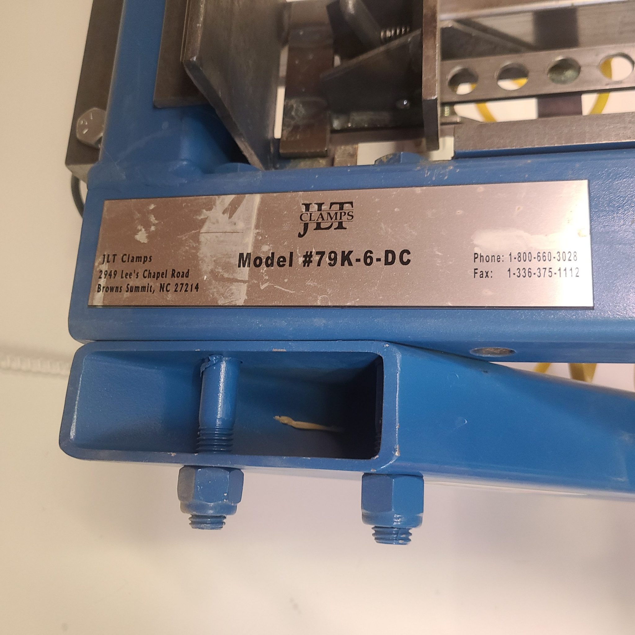 Used JLT Clamp 79K6DC Coast Machinery Group