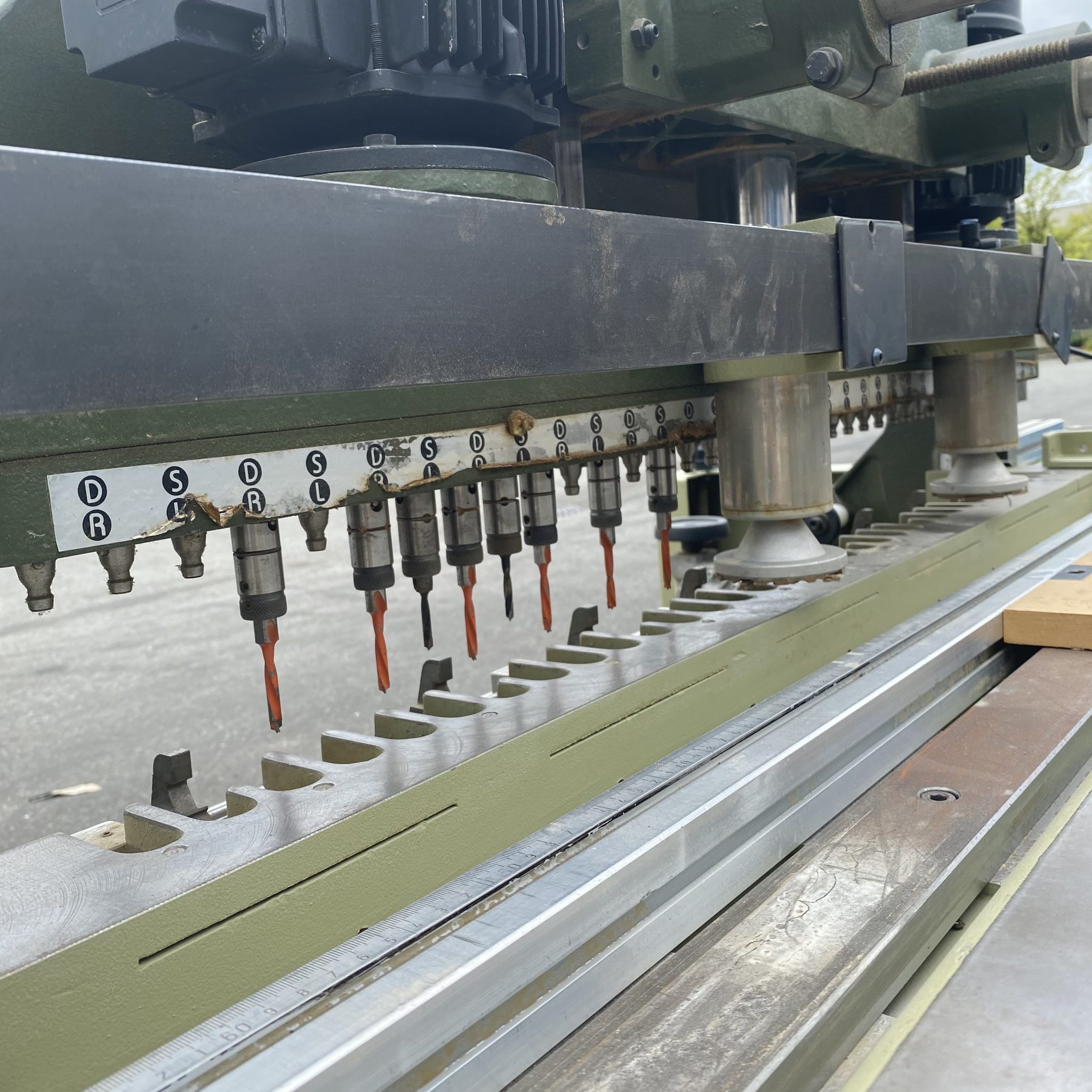 Used SCM Top 35 Multi Spindle Boring Machine Coast Machinery Group