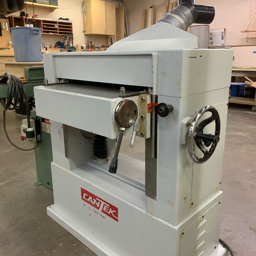 Used Cantek Planer with helical head Coast Machinery Group