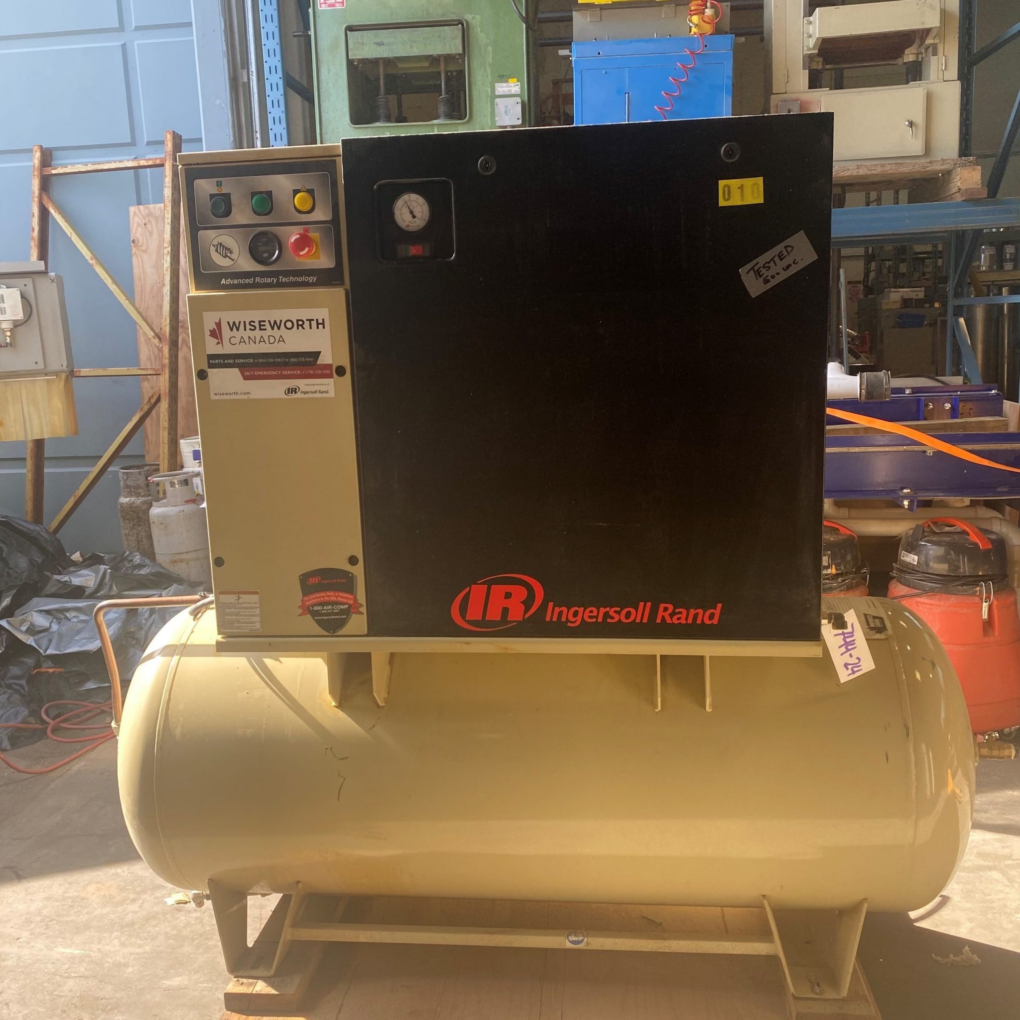 used-ingersoll-rand-15-hp-compressor-coast-machinery-group