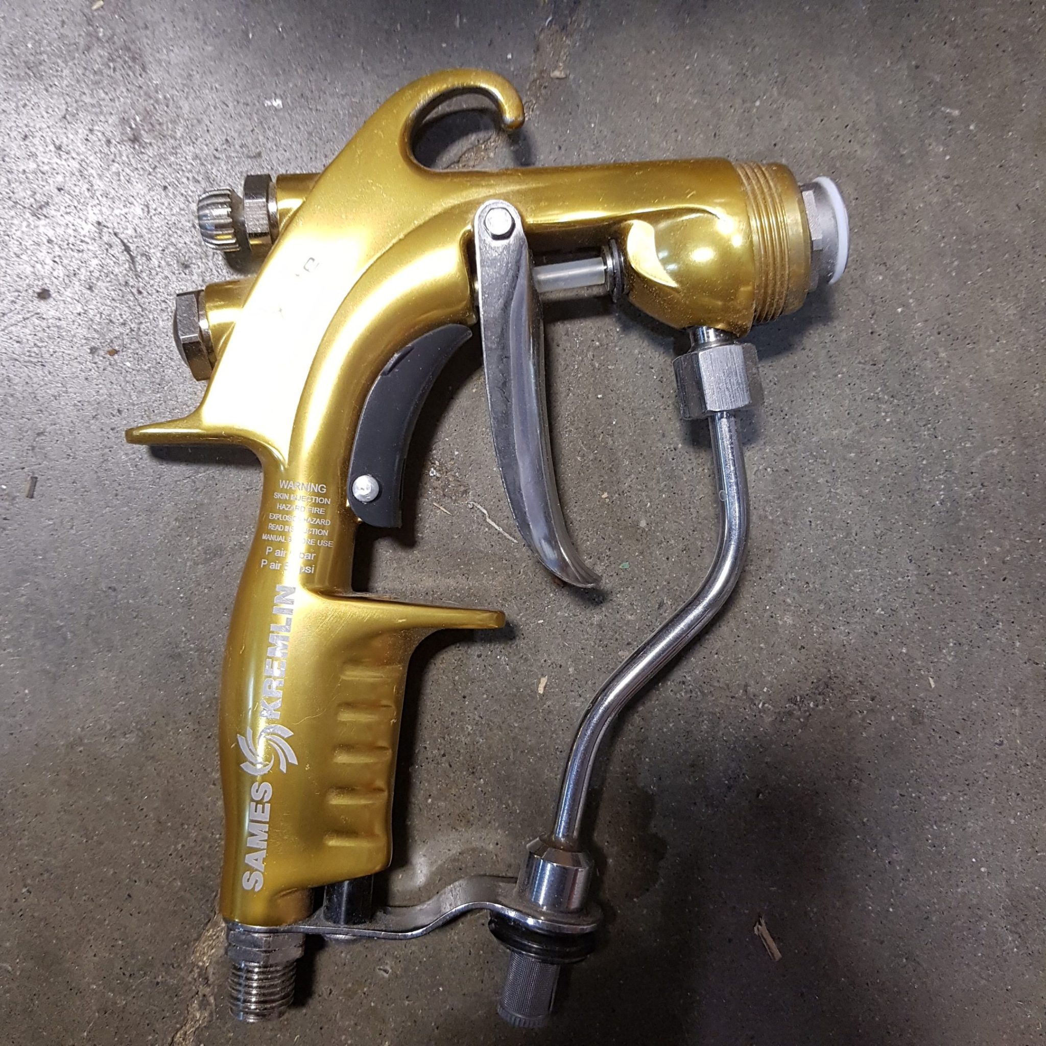 Used Kremlin Xcite Airmix Manual Spray Gun Coast Machinery Group