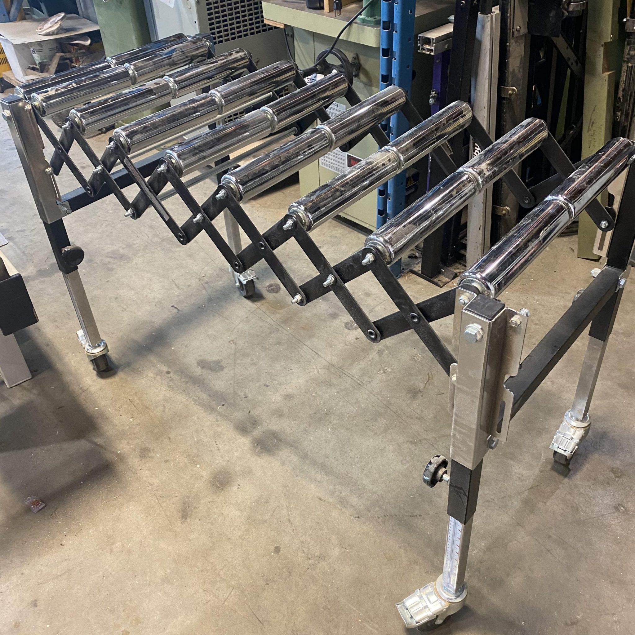 Used Collapsible Roller Table Coast Machinery Group