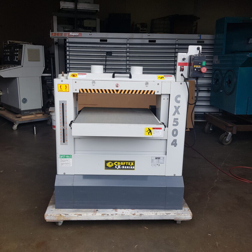 Used Craftex Drum Sander Coast Machinery Group