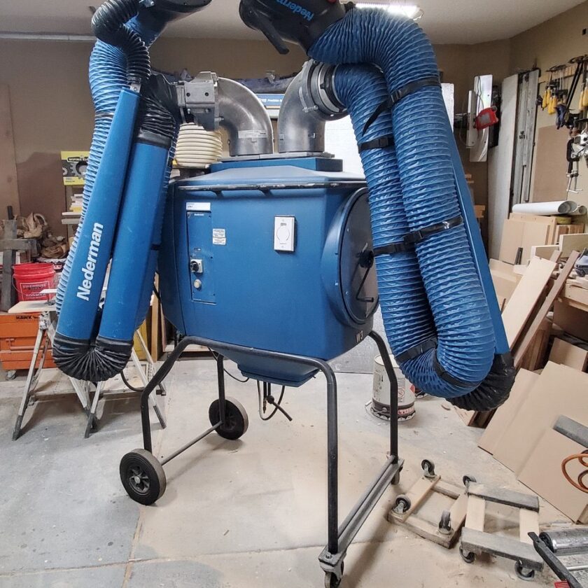 Used Nederman Filterbox Twin Dust Collector Coast Machinery Group