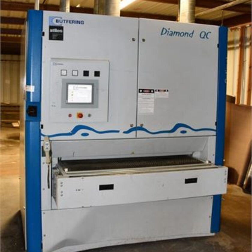 Used Butfering Diamond SCO 213 QC Wide Belt Sander Coast Machinery Group