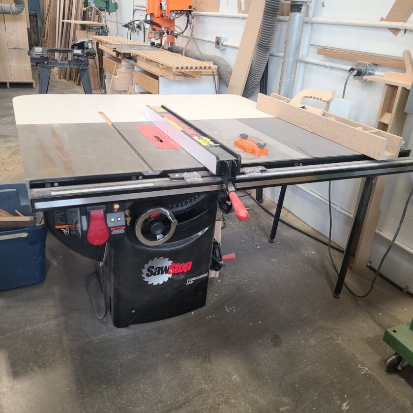 Used Sawstop Table Saw Coast Machinery Group