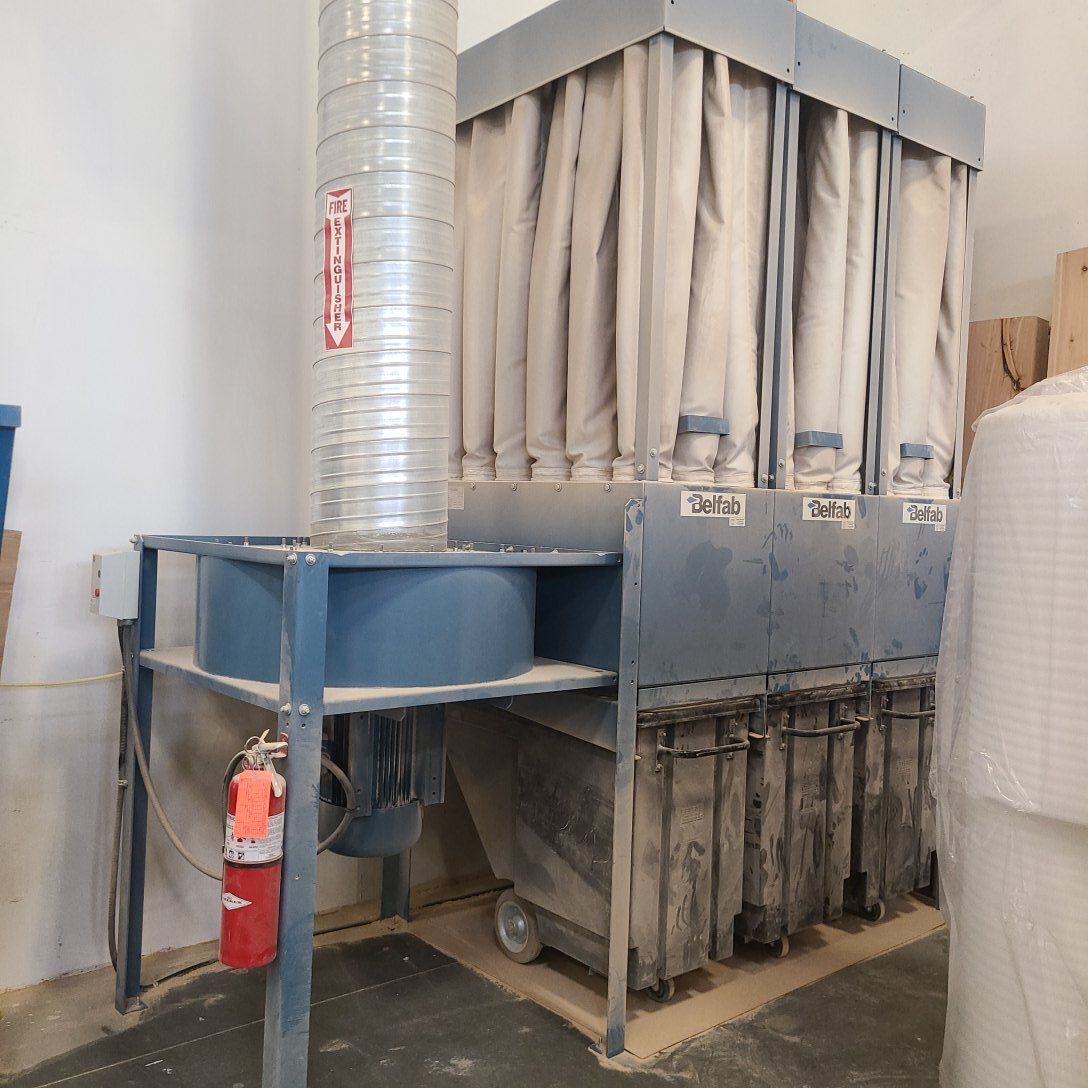 Used Belfab 20 hp Dust Collector Coast Machinery Group