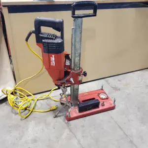 Used Hilti Coredrill on Vacuum Stand for sale