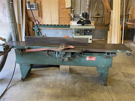 Used Oliver Jointer Coast Machinery Group