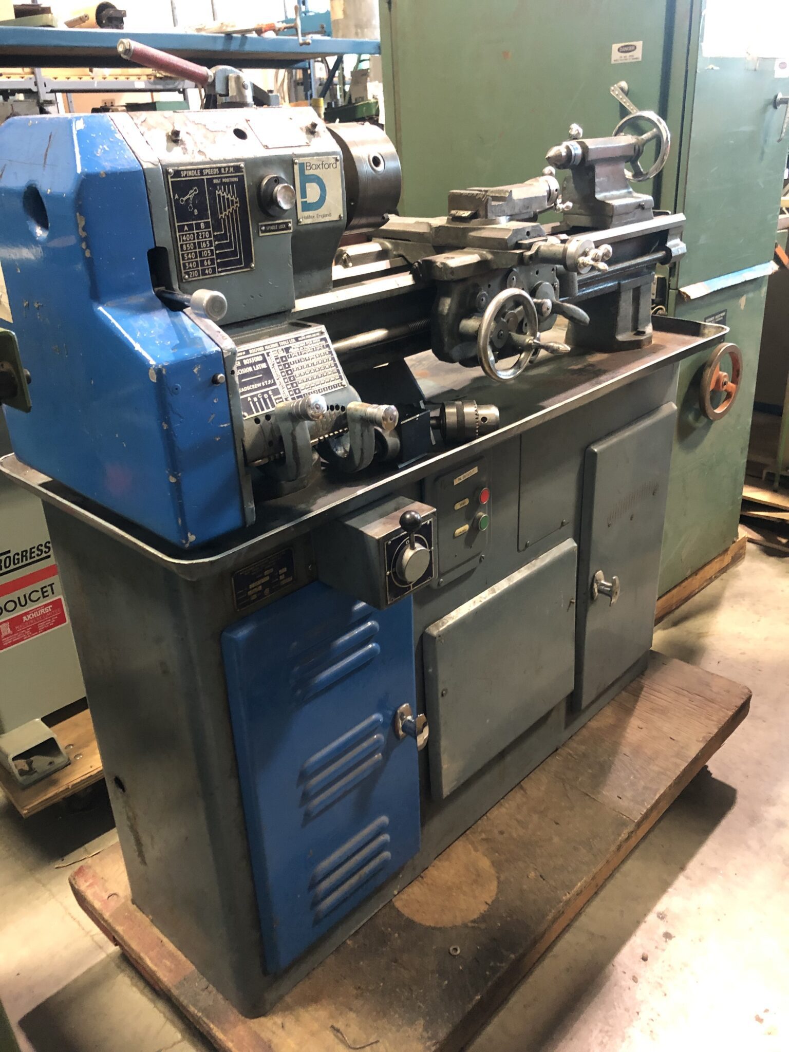 Used Boxford Lathe Coast Machinery Group