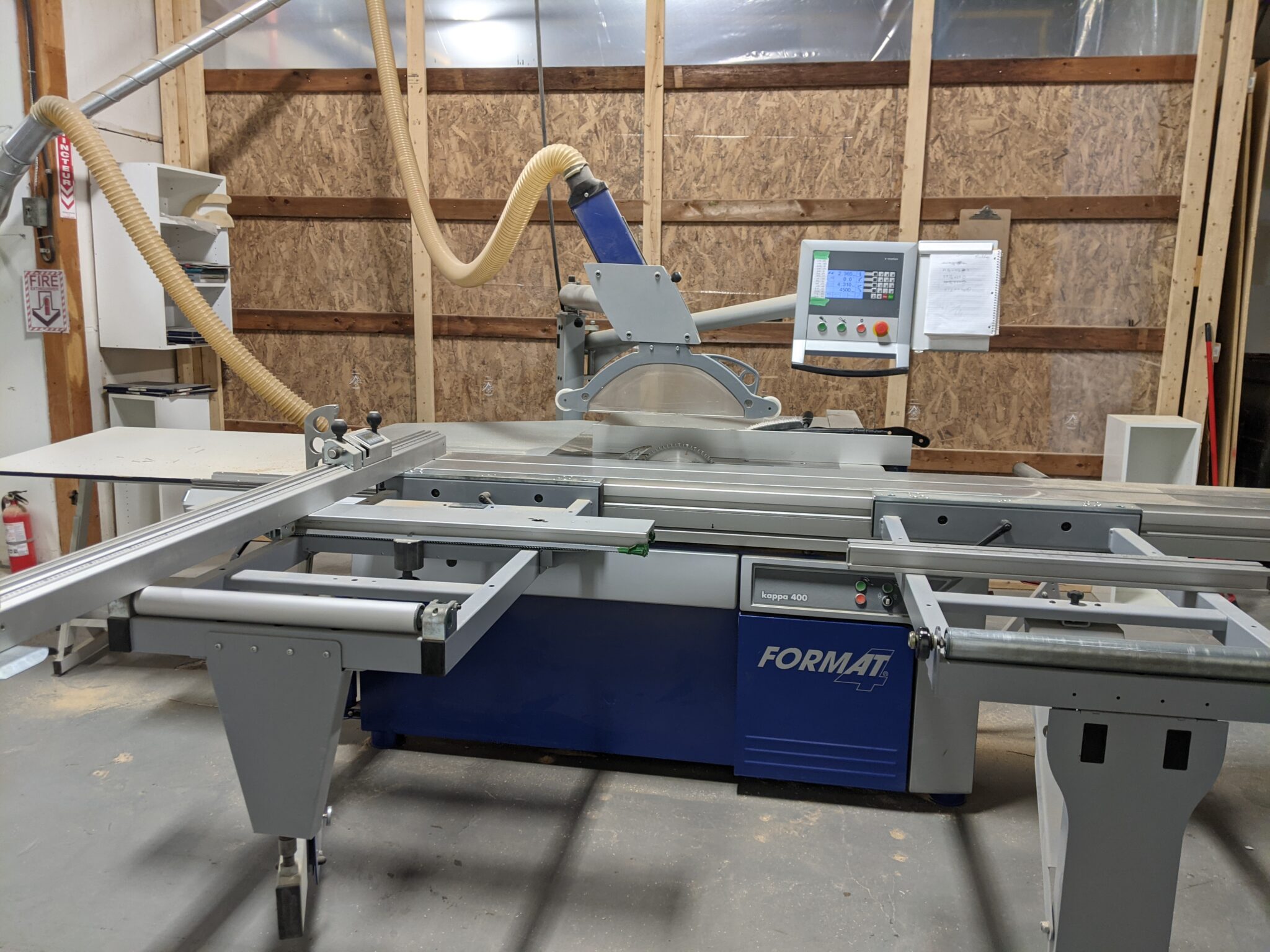 Ferie kompensere nyheder Used Format Kappa 400-x motion CNC Sliding Saw – Coast Machinery Group