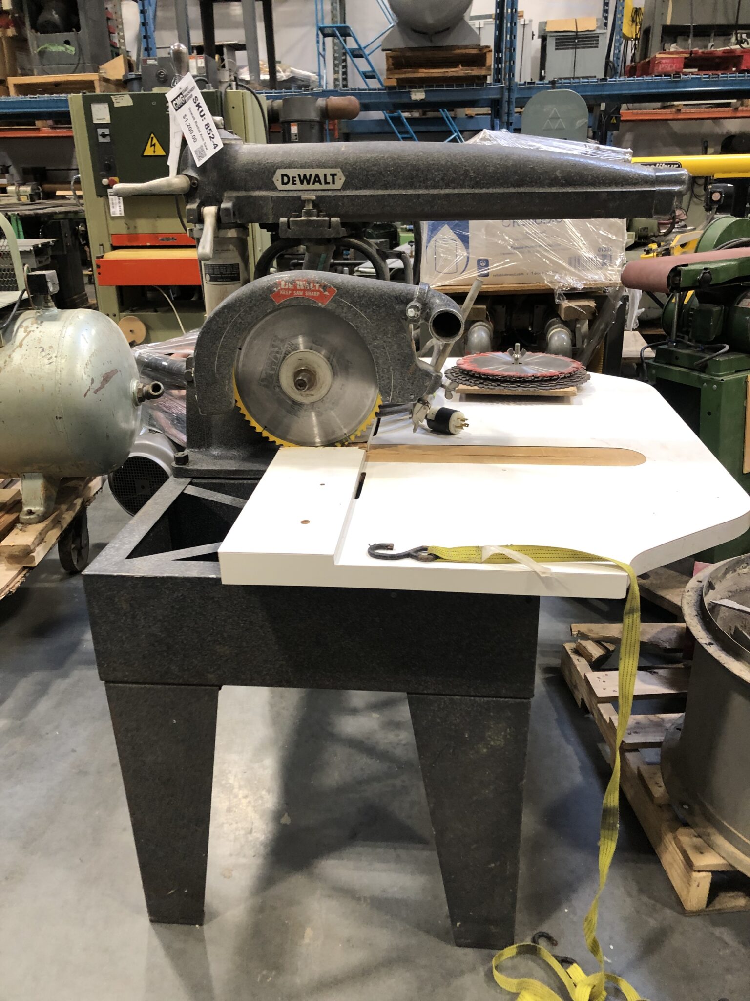 Dewalt radial deals saw