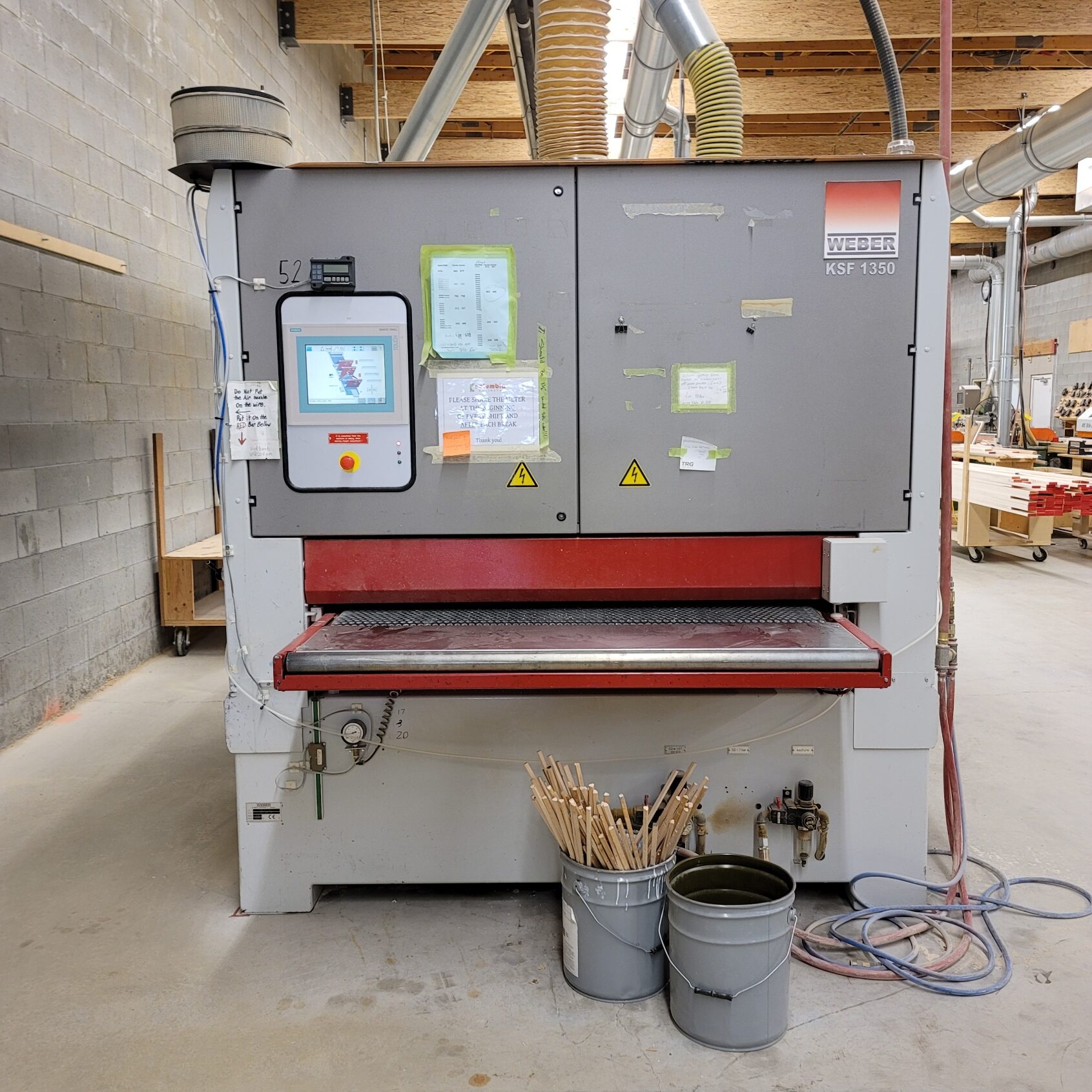 Weber sanding machine deals