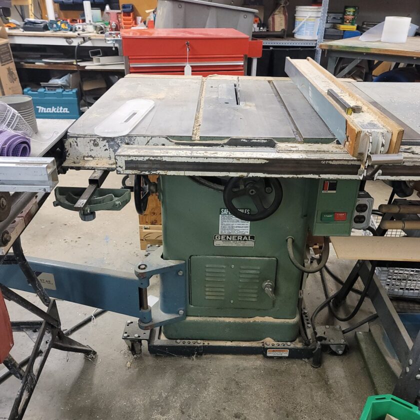 Used General 350 Saw Jet ST 48 sliding table Coast Machinery