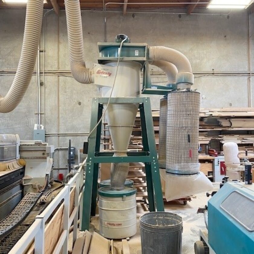 Used Grizzly G0637 7.5 HP Dust Collector Coast Machinery Group