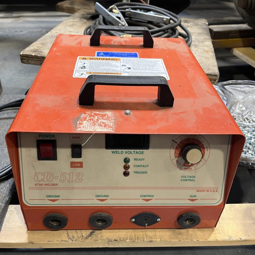 Used Proweld CD 512 Stud Welder – Coast Machinery Group