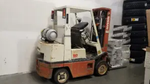 Used Nissan Forklift 5,000 lbs Propane for sale