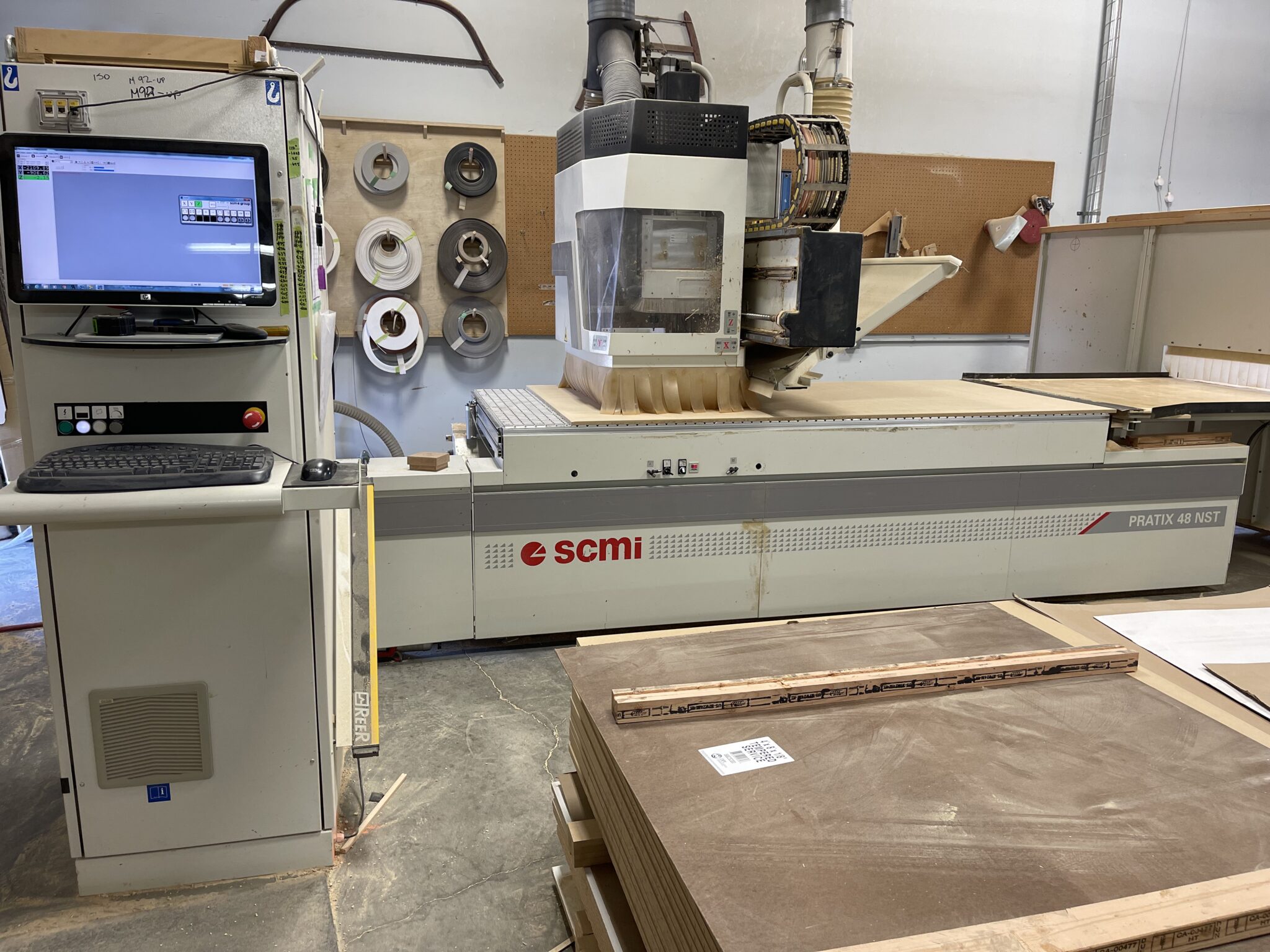 Used SCM Pratix 48 NST CNC – Coast Machinery Group