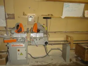 Used Elumatec DG 79 Double Mitre Saw for sale