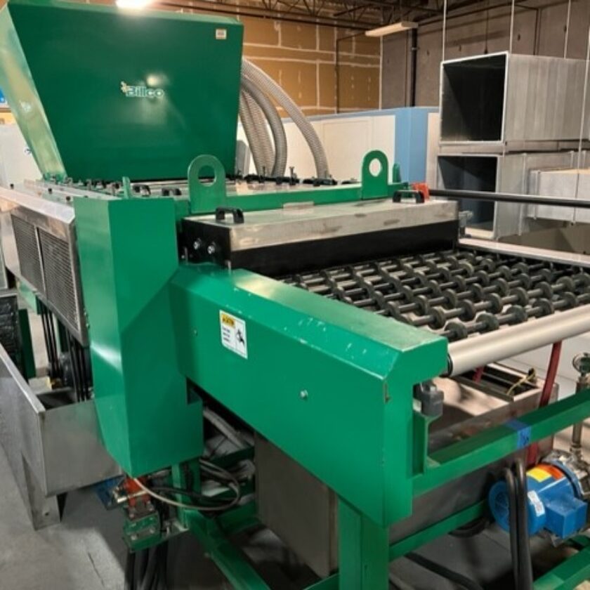 Used Billco Flat Glass Washing and Drying Machine Coast Machinery Group