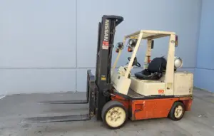 Used Nissan 8000 lb forklift for sale