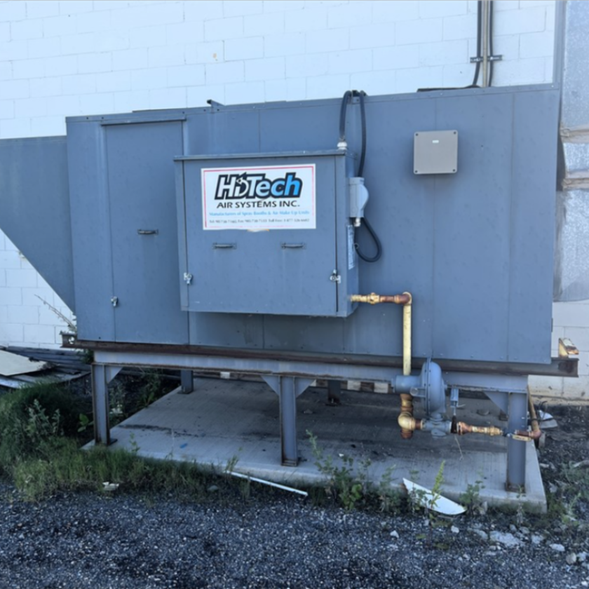 Used Hightech Make Up Air Unit Coast Machinery Group