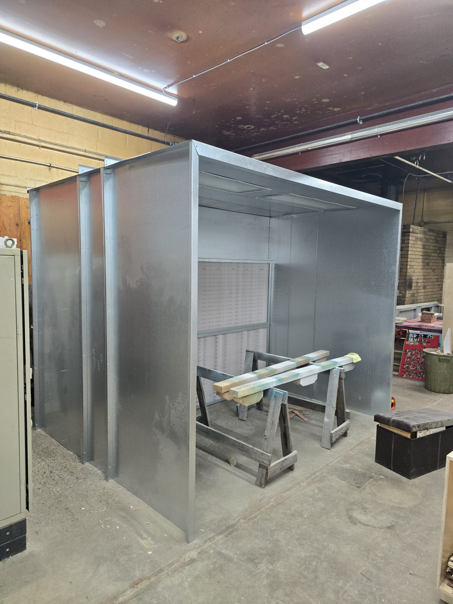 Used Open Face Paint Booth Coast Machinery Group