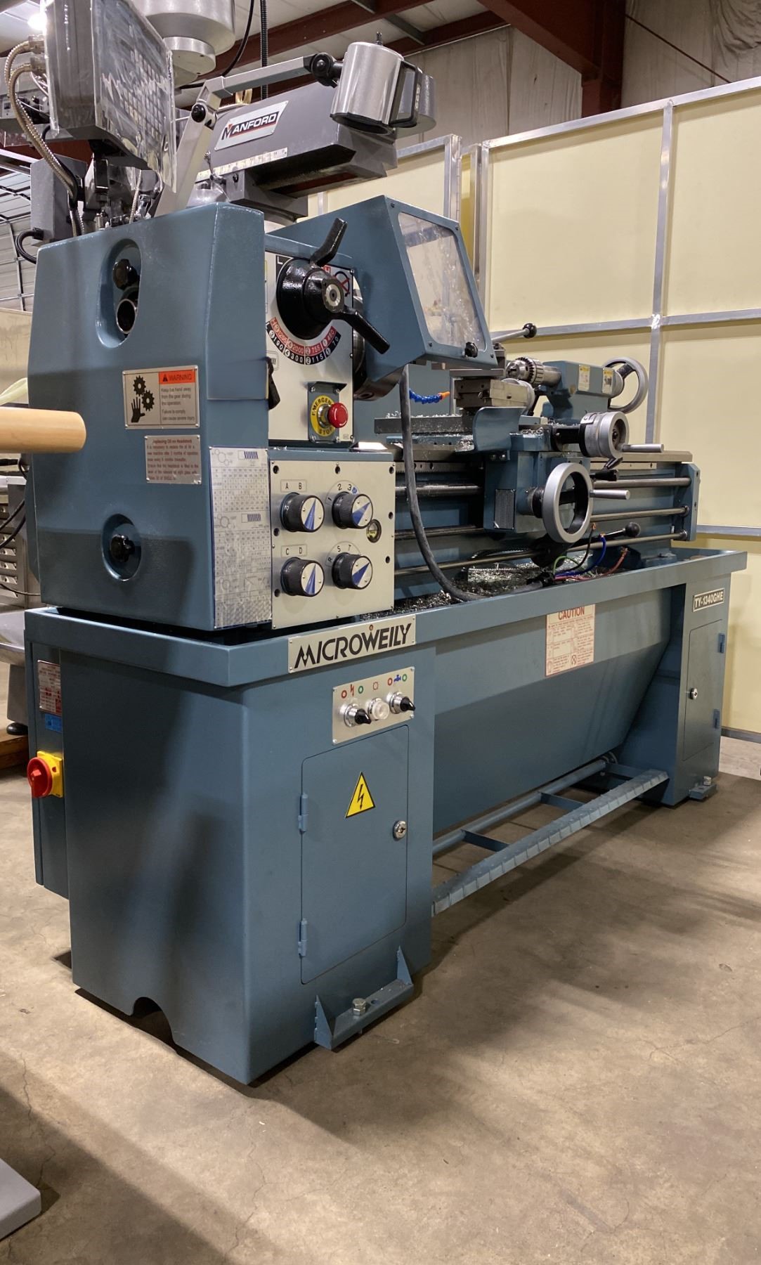 Used Mircoweily TY-1340GHE Lathe – Coast Machinery Group