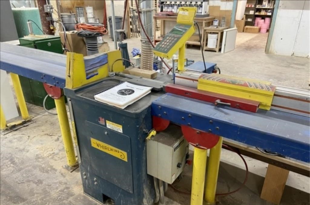 Used Whirlwind Upcut saw with Tiger Stop Fence – Coast