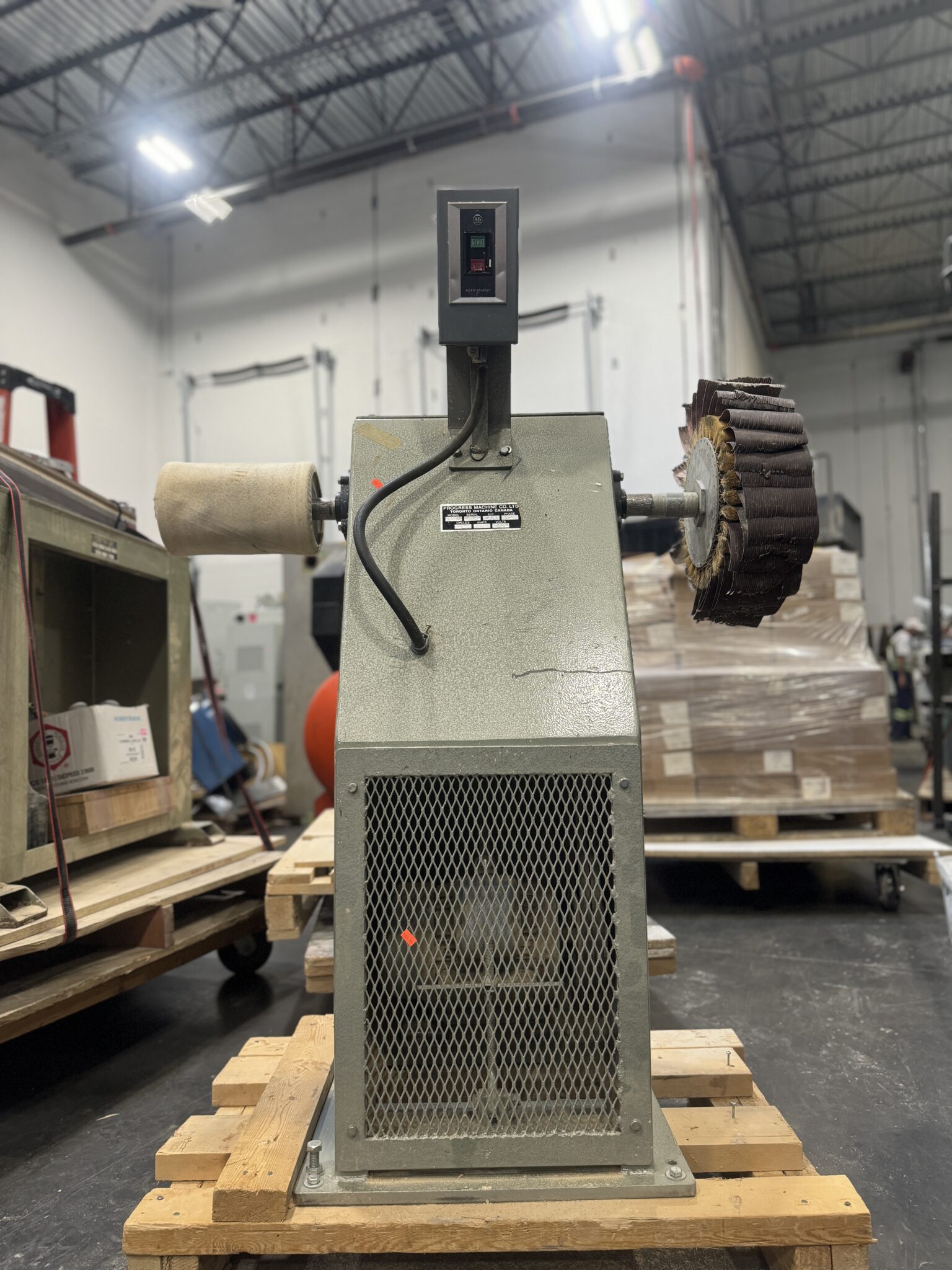 Used Progress P-200 Flap Sander – Coast Machinery Group