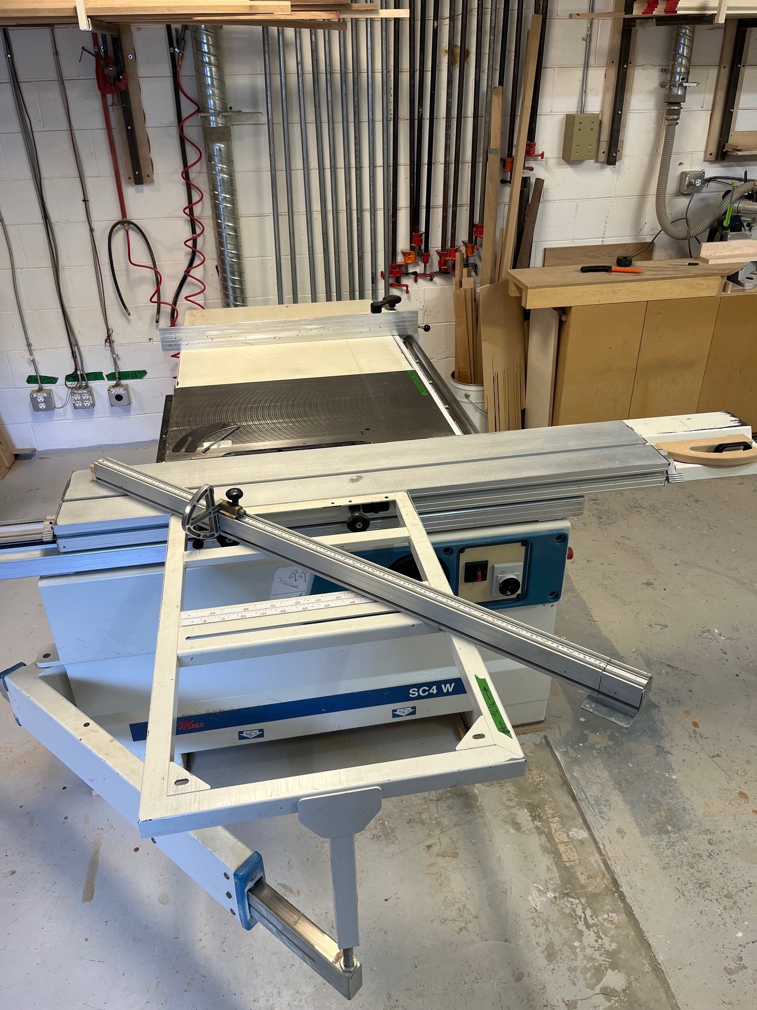 Used SCM Minimax SC4W 5 Ft Sliding Saw single phase – Coast