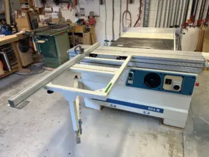 SCM Minimax SC4W 5 Ft Sliding Saw single phase